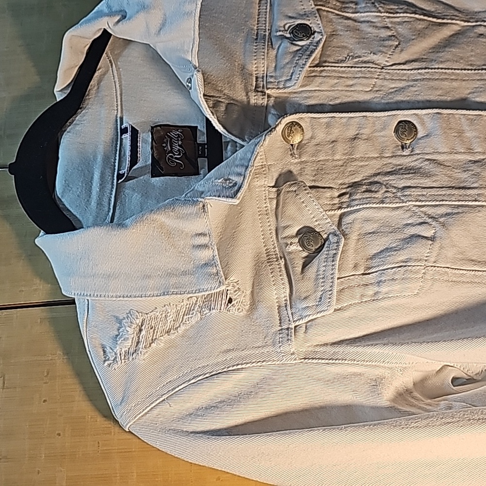 White Jean Jacket